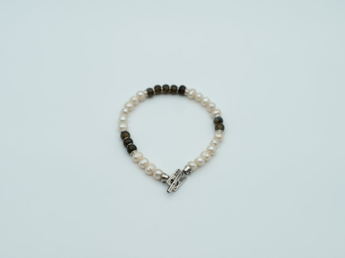 Pearls and labradorite